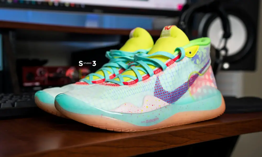 Giày Nike KD 12 'EYBL Peach Jam' CK1195-300 - Ảnh 6