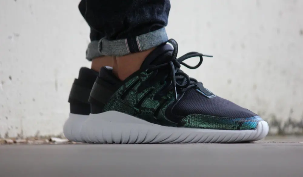 Giày adidas Tubular Nova "Black Reptile" S32007 - Ảnh 6