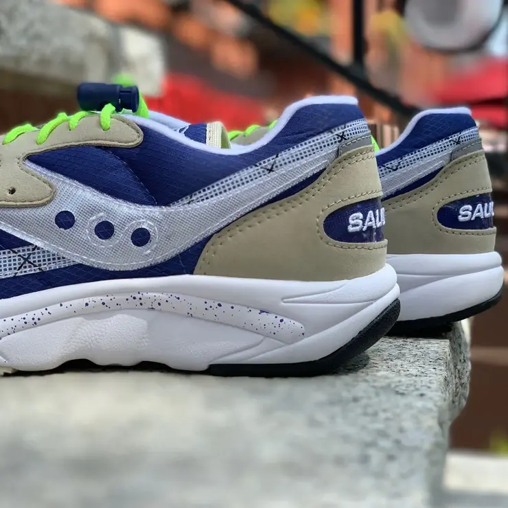 Giày Saucony Aya 'Blue Neon' S70460-4 - Ảnh 3