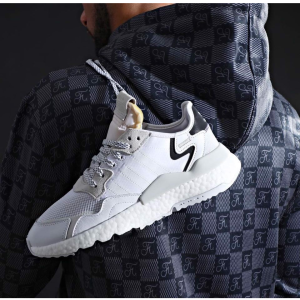 Alternative view of Giày Adidas Nite Jogger ‘Crystal White’ EE6255