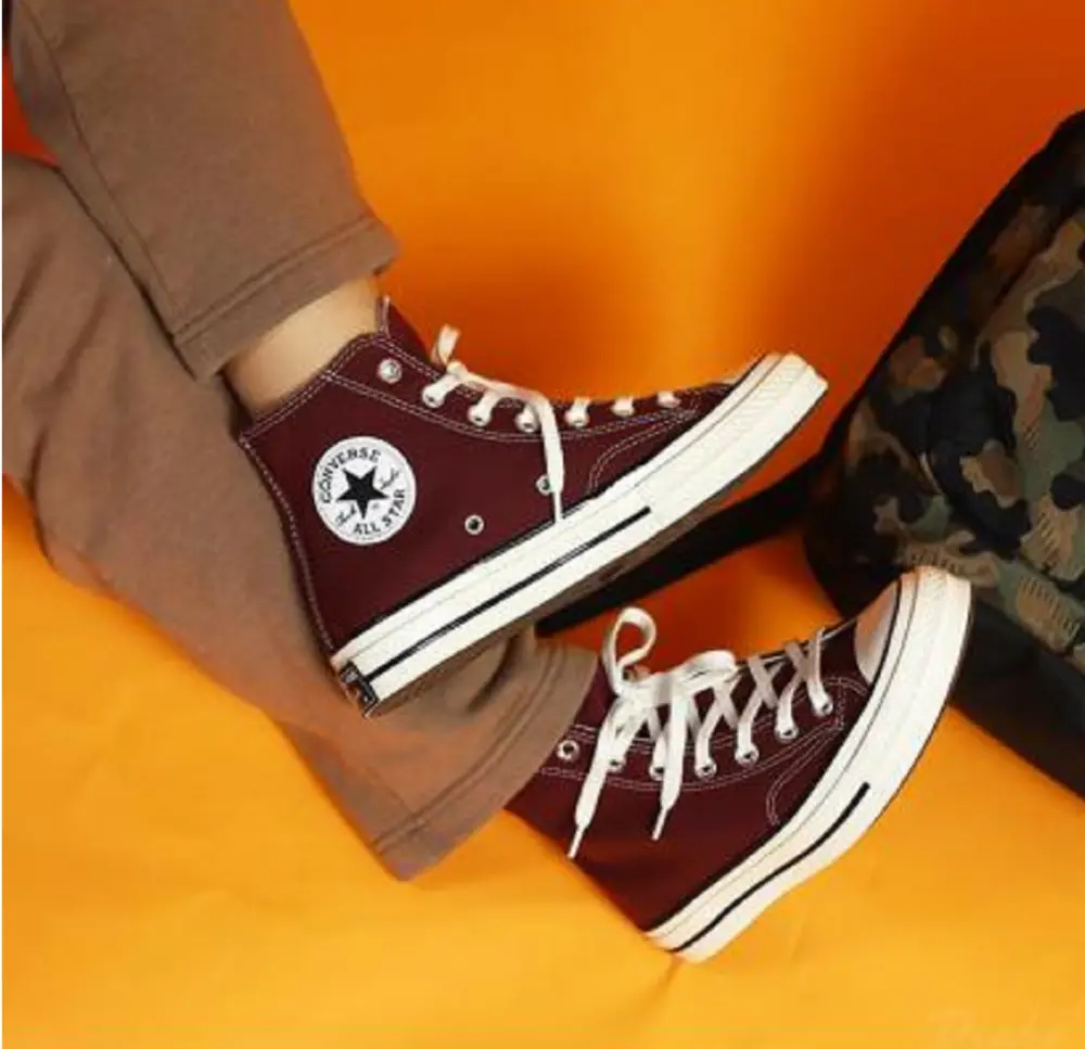 Giày Converse Chuck 70 Vintage Canvas 'Brown' A01448C - Ảnh 4