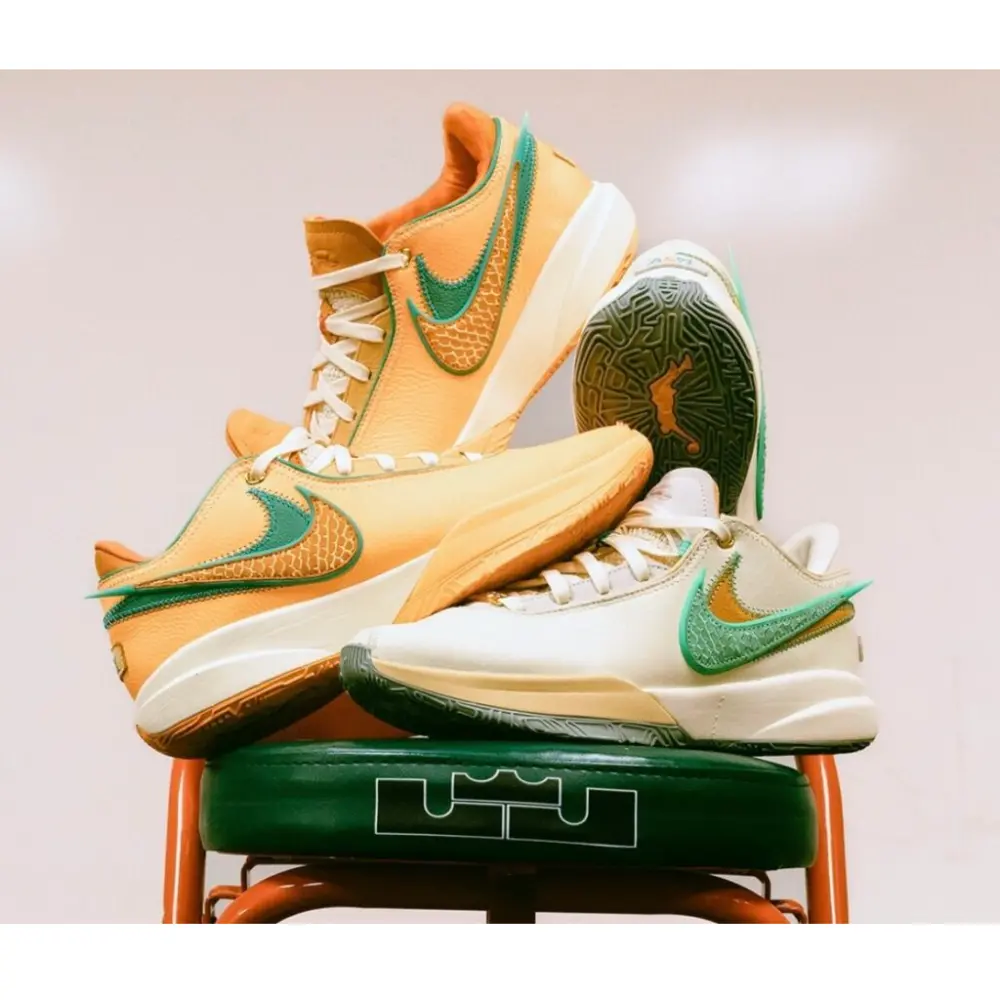 Alternative view of Giày Nike LeBron 20 'FAMU Coconut Milk' FN8263-100