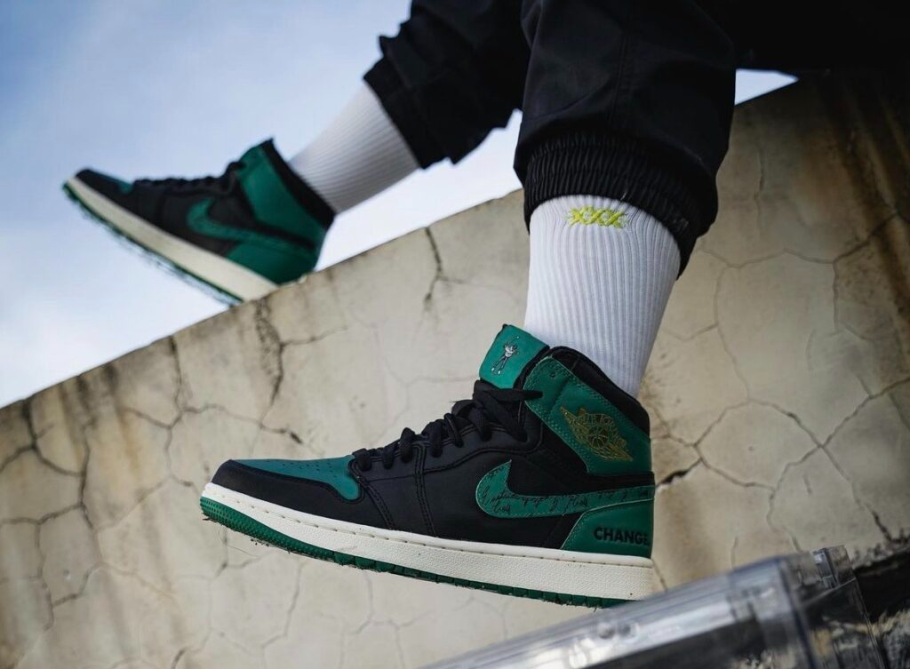 Giày Nike Air Jordan 1 High Eastside Golf 'Green' FJ0849-001 - Ảnh 2