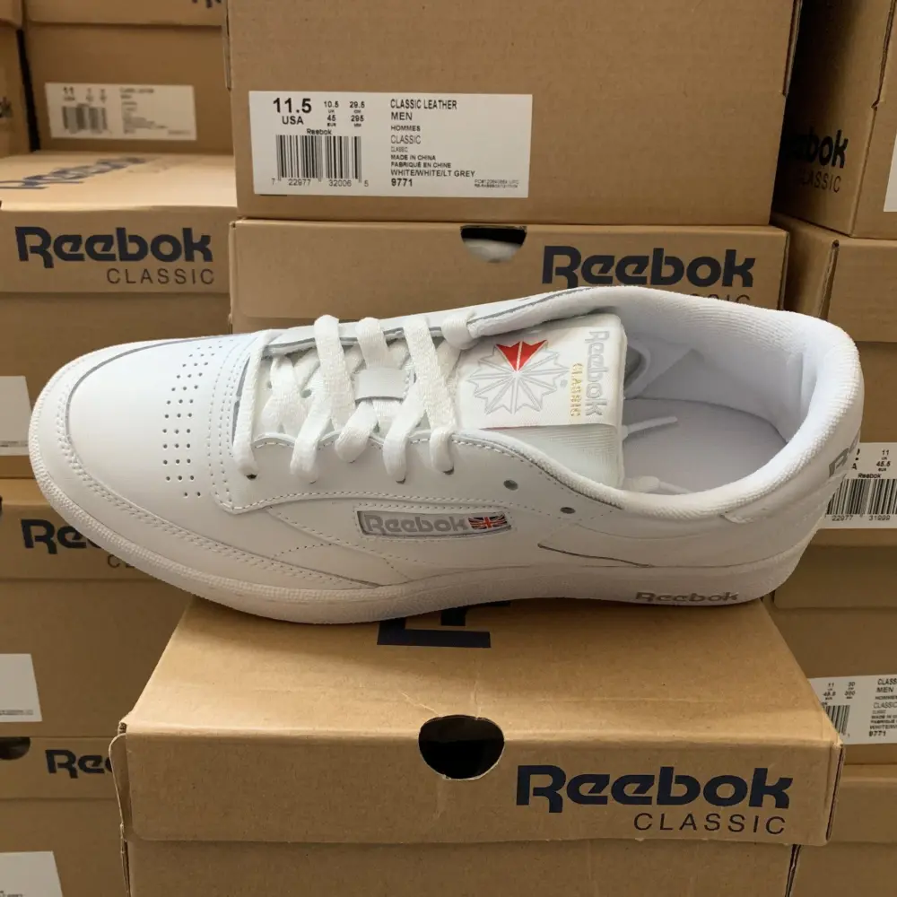 Giày Reebok Club C 85 'White' AR0455 - Ảnh 3