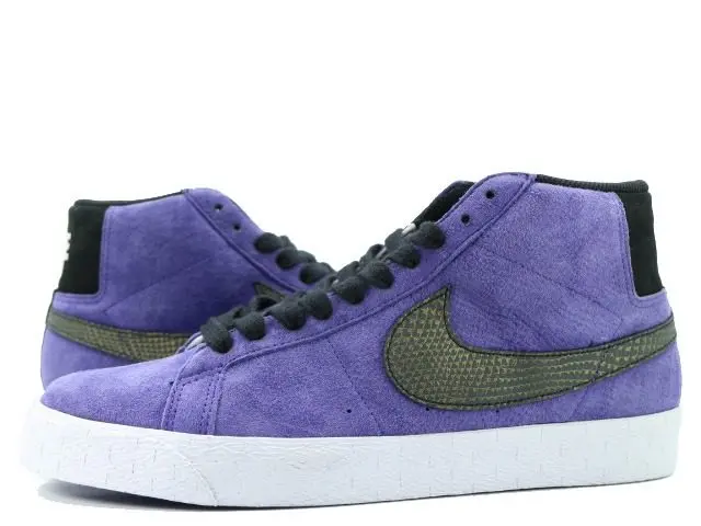 Giày Nike SB Blazer 'Varsity Purple' 314070-501 - Ảnh 3