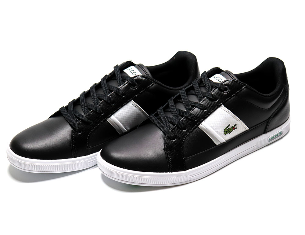 Giày Lacoste Europa 0721 'Black White' 7-41sma0008312 - Ảnh 4