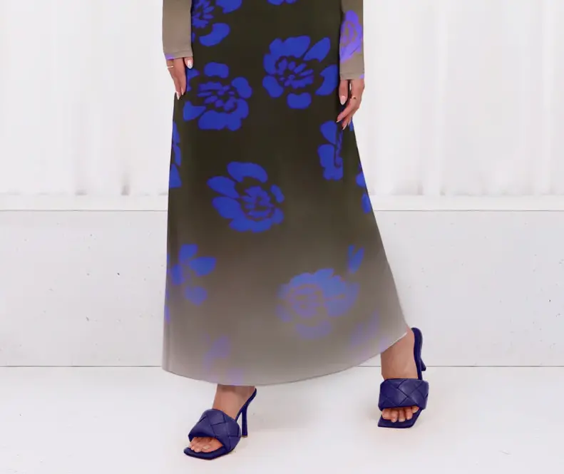 Alternative view of Giày Cao Gót Bottega Veneta Lido Mule 'Unicorn' 608854VBSS06085