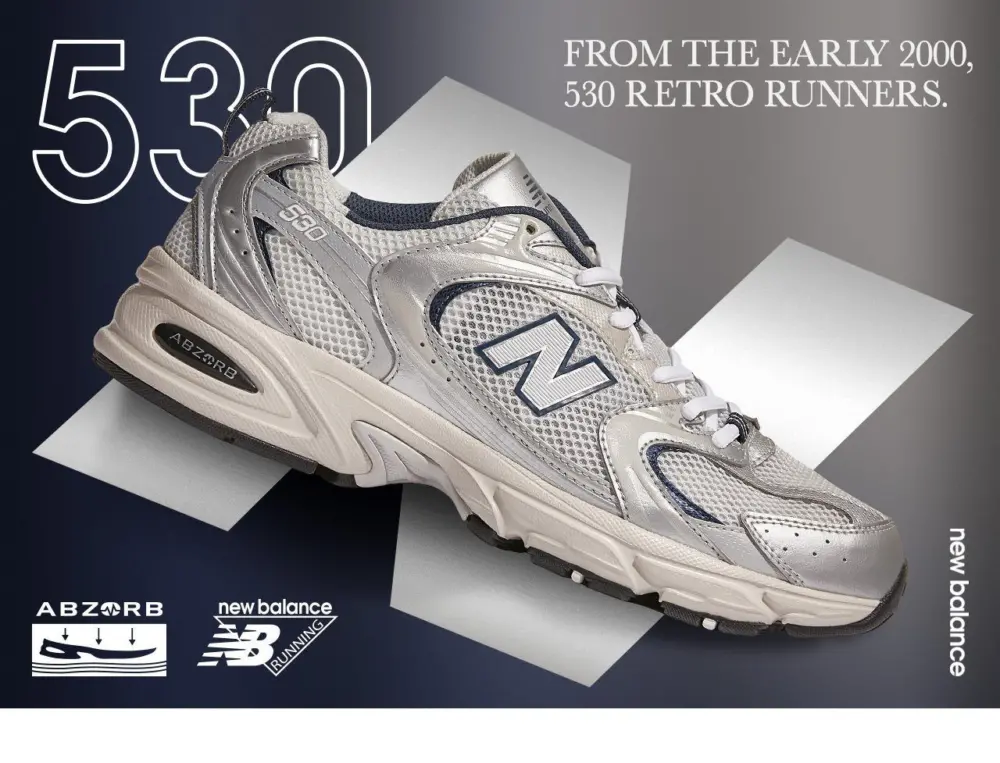 Giày New Balance 530 'Steel Grey' MR530KA - Ảnh 5