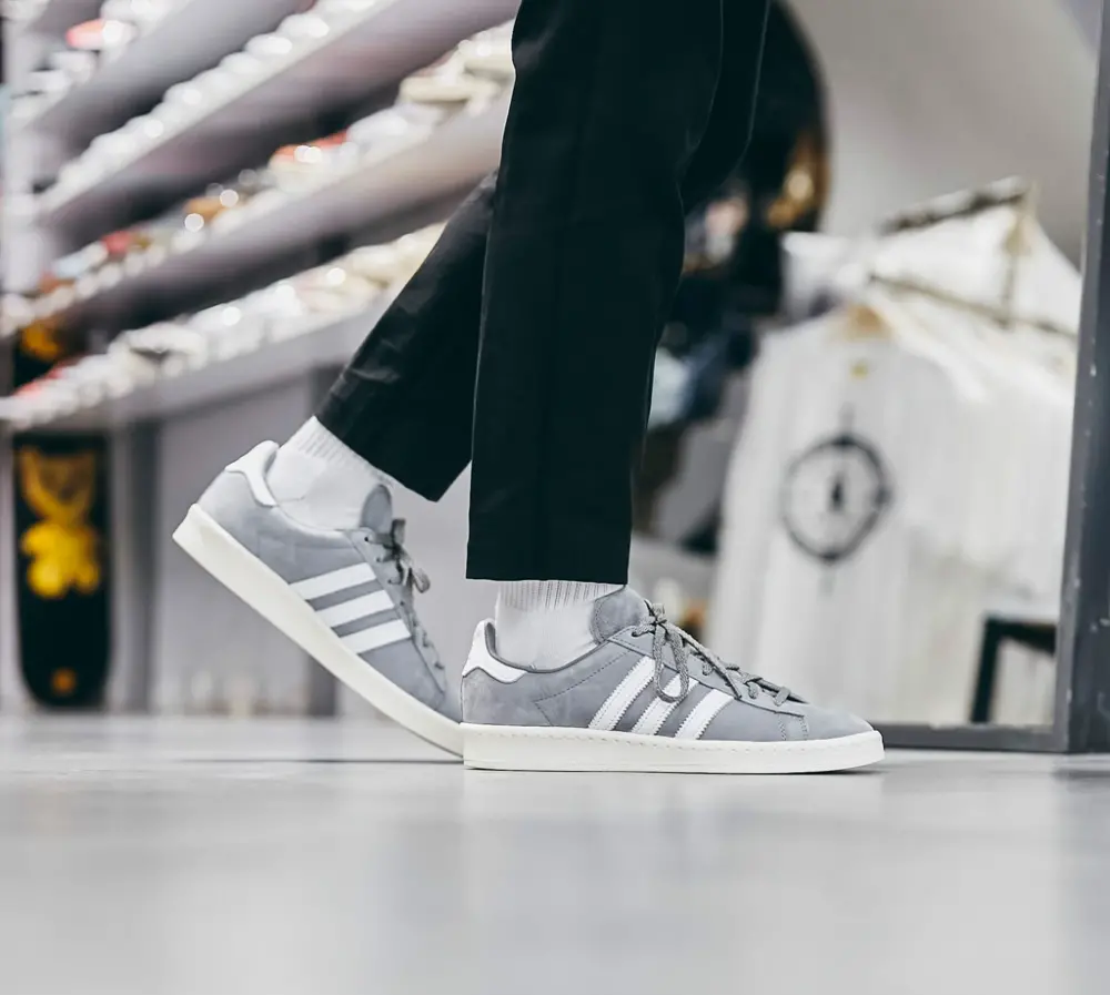 Giày Adidas Campus 80s 'Grey' FZ6154 - Ảnh 3