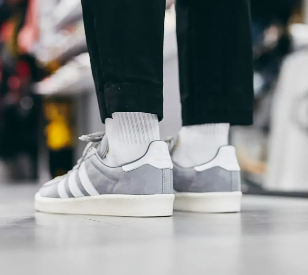 Giày Adidas Campus 80s 'Grey' FZ6154 - Ảnh 5