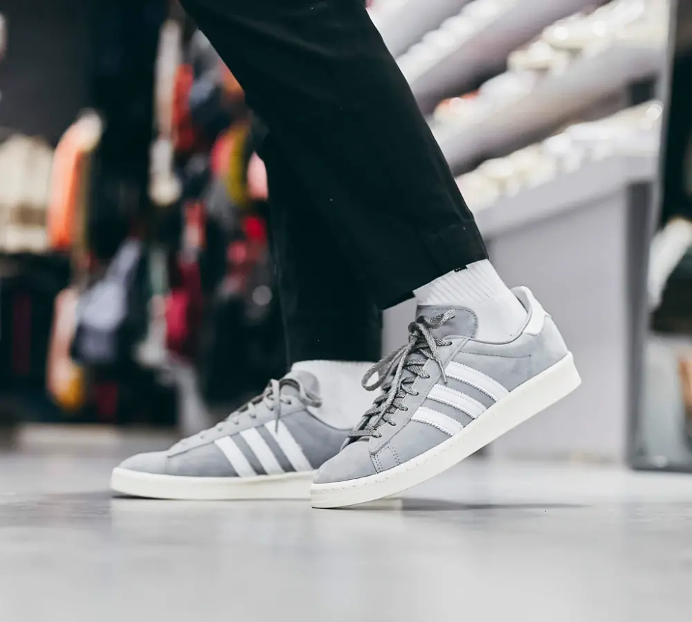 Alternative view of Giày Adidas Campus 80s 'Grey' FZ6154