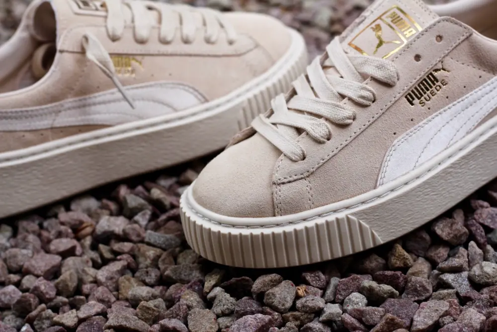 Alternative view of Puma Platform Mono Satin 'Whisper Pink' 365828-02