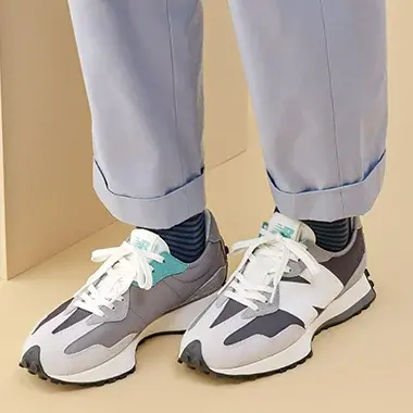 Alternative view of Giày New Balance 327 'Brighton Grey Blacktop' MS327OD