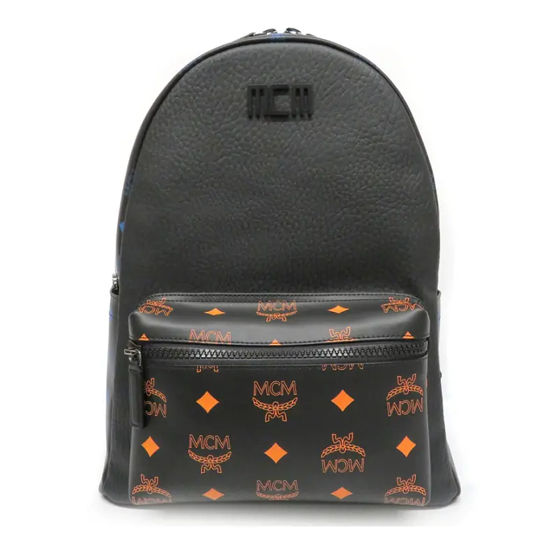 Balo MCM Splash Logo Print Backpack 'Black' MMKBASX04BK001