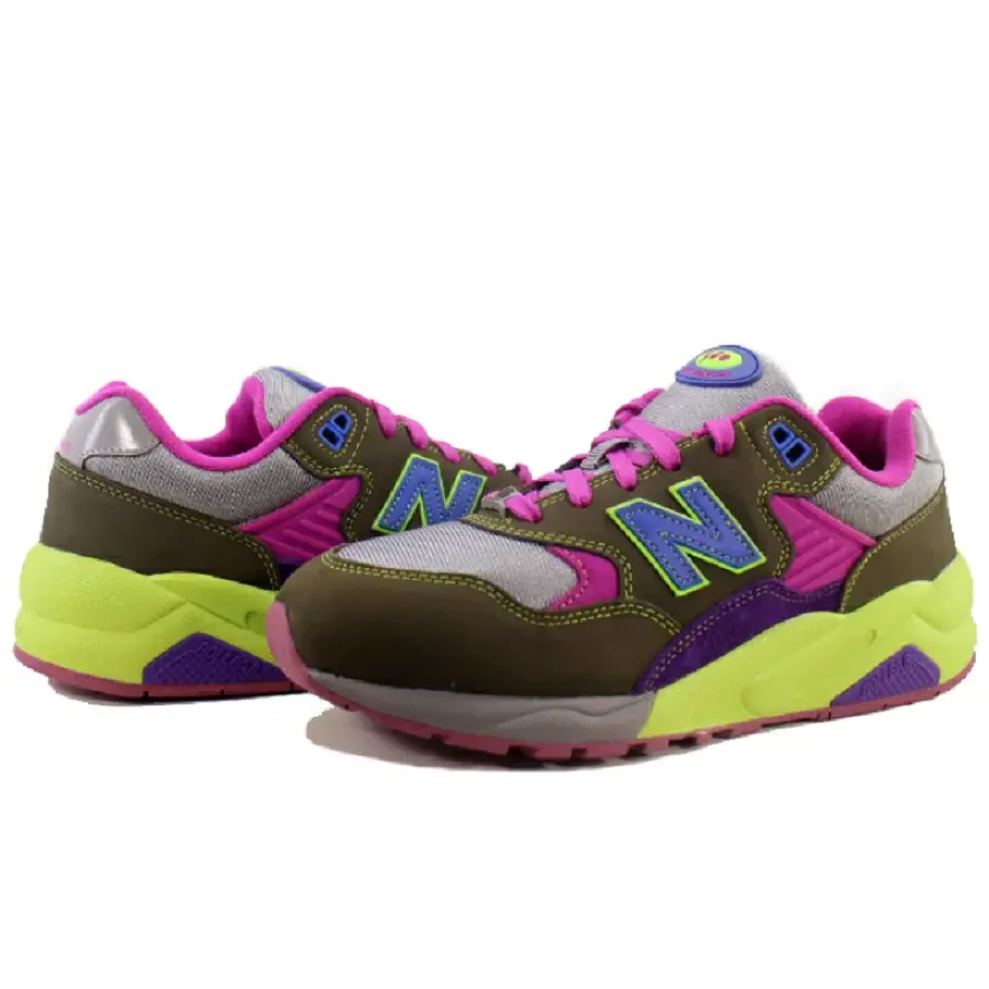 Giày New Balance 580 x Stray Rats 'Khaki Purple' MT580ST2 - Ảnh 6