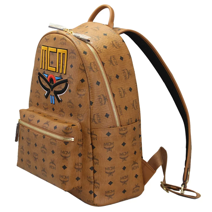 Balo MCM Stark Tribal Laurel 'Cognac' MMKBSVE19CO001 - Ảnh 4