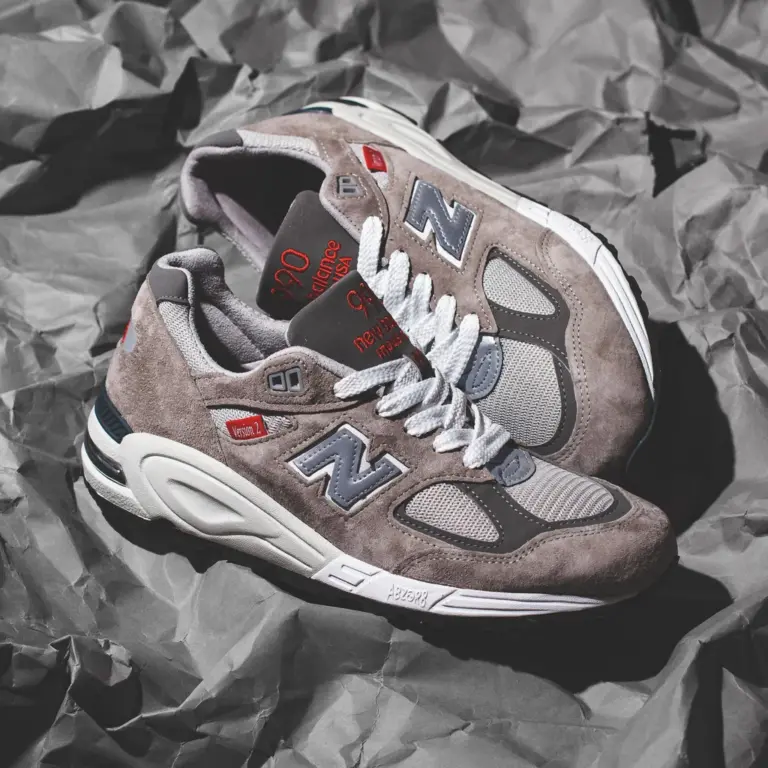 Giày New Balance 990v2 Made in USA ‘Grey’ M990VS2 - Ảnh 5