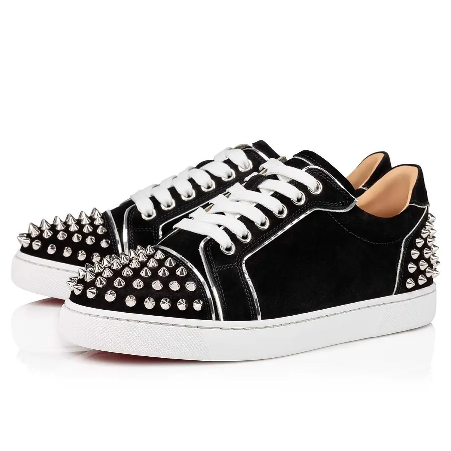 Giày Christian Louboutin Vieira 2 'Black' 1201527BK65 - Ảnh 4