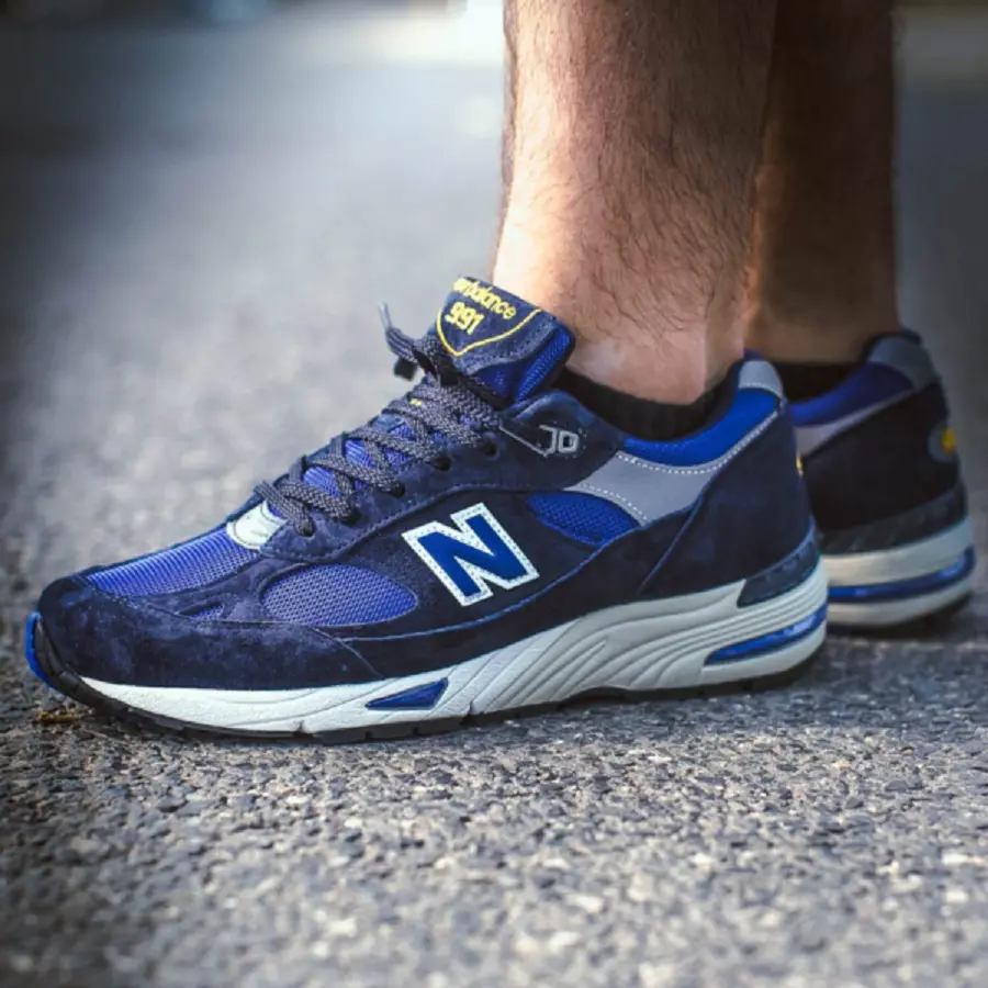 Giày New Balance 991 Made in England ‘Navy Blue’ M991SLE - Ảnh 3
