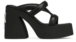 Giày cao gót Naked Wolfe INDIANA 'BLACK'