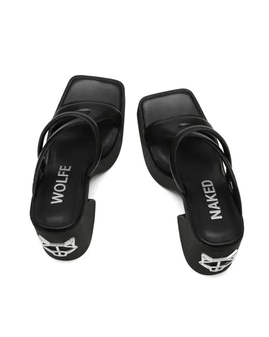Giày cao gót Naked Wolfe INDIANA 'BLACK' - Ảnh 5