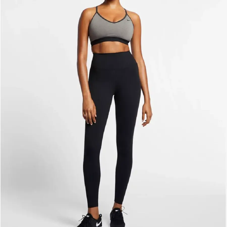 Áo Nike Women’s Light-Support Sports Bra ‘Carbon Heather’ 878615-091 - Ảnh 5