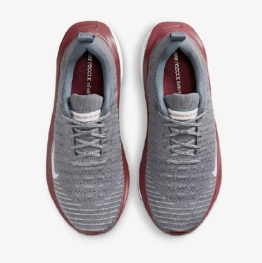 Alternative view of Giày Nike ReactX Infinity Run 4 'Cool Grey Team Maroon' FJ1221-018