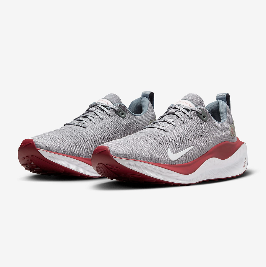 Giày Nike ReactX Infinity Run 4 'Cool Grey Team Maroon' FJ1221-018 - Ảnh 3