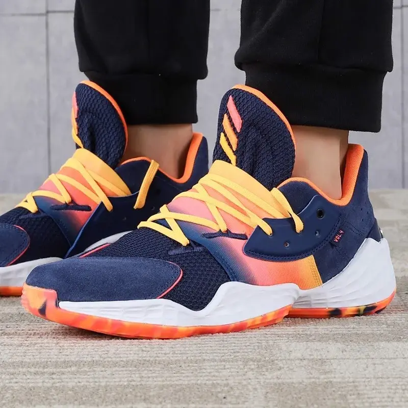 Giày Adidas Harden Vol 4 'Navy Orange' FX9202 - Ảnh 3