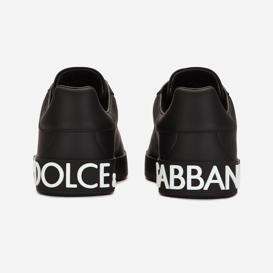 Giày Dolce & Gabbana DG Logo Print 'Black' CS1772AC3308B956 - Ảnh 4