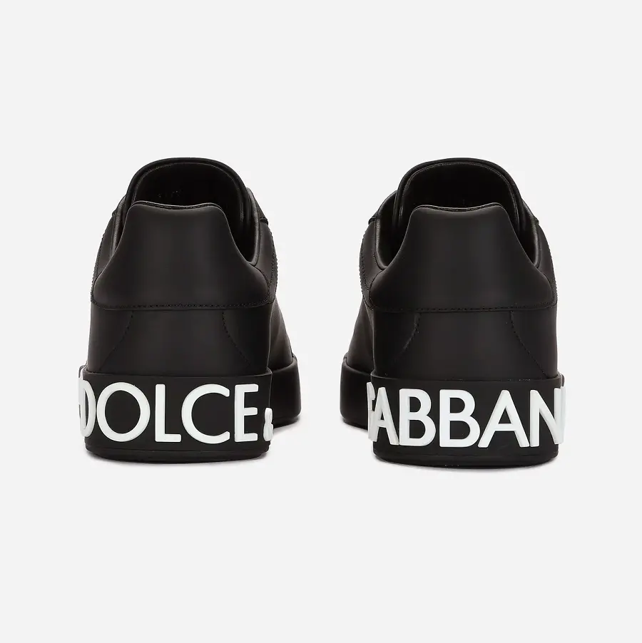 Giày Dolce & Gabbana DG Logo Print 'Black' CS1772AC3308B956 - Ảnh 6