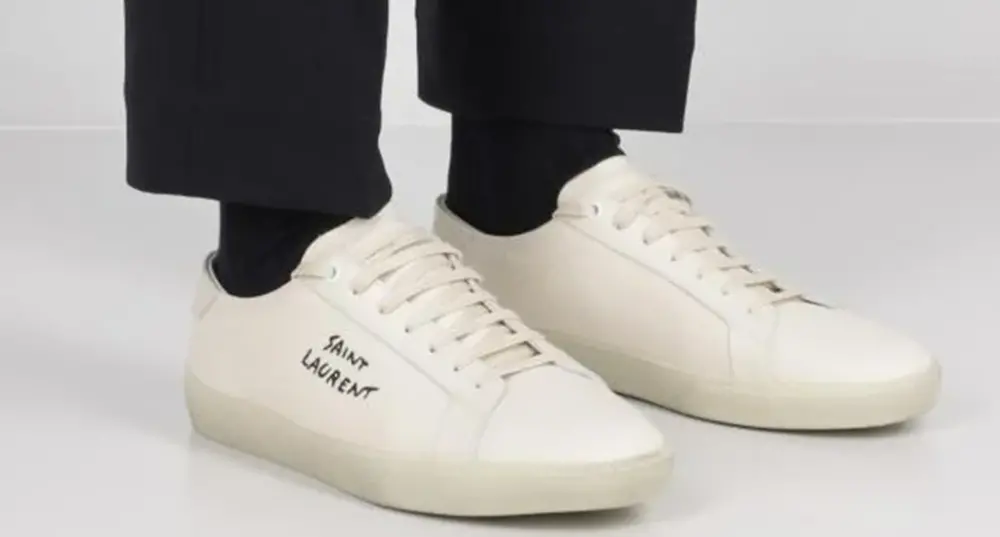 Alternative view of Giày Saint Laurent ‘White’ 611106GUP109113