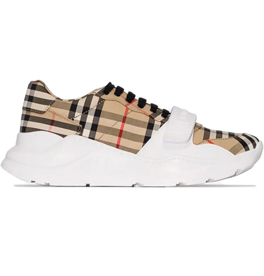 Giày Burberry Wmns Vintage Check Cotton 'Archive Beige'