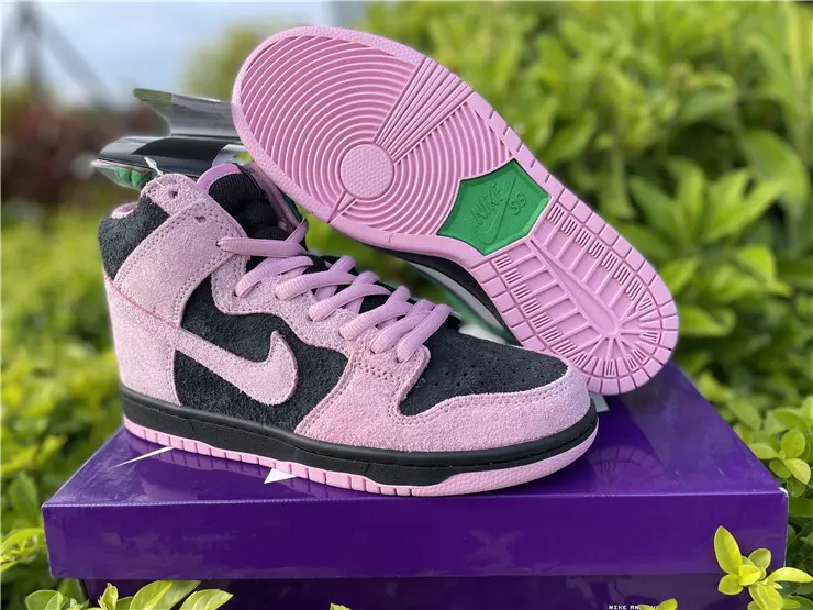 Giày Nike Dunk High Pro Premium SB Invert Celtics CU7349-001 - Ảnh 6