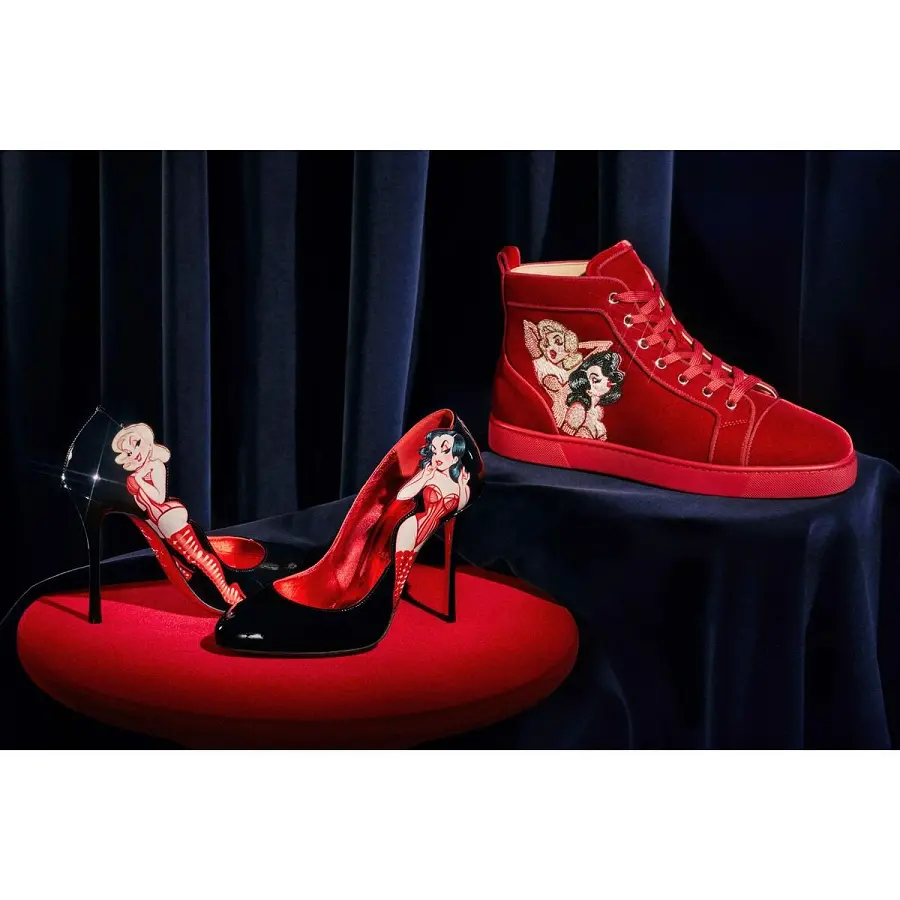 Giày Christian Louboutin Loupin Up 'Loubi' 1220275R291 - Ảnh 6
