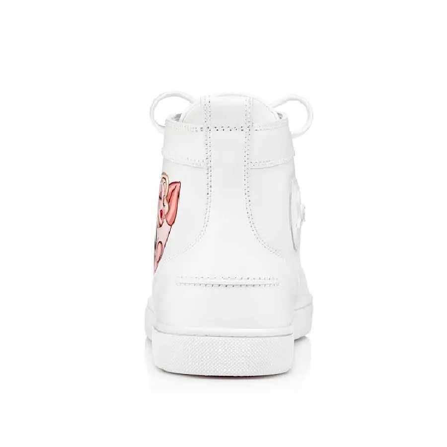 Giày Christian Louboutin Loupin Up 'Bianco' 1220212W414 - Ảnh 2