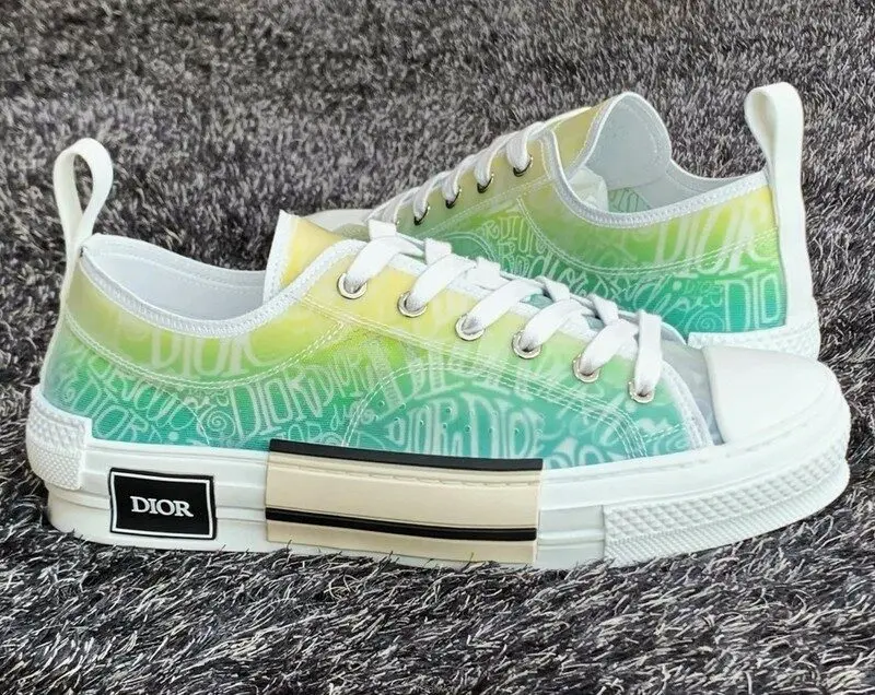 Giày Dior B23 Low Dior and Shawn Print 3SN249YYL-H661 - Ảnh 5