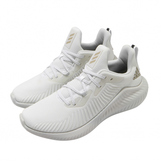 Giày Adidas Alphabounce+ Run EM 'Crystal White' G54126 - Ảnh 5