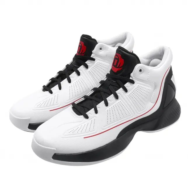 Giày Adidas D Rose 10 'White Black Red' EH2369 - Ảnh 4
