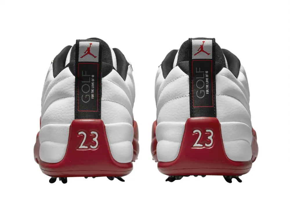 Giày Nike Air Jordan 12 Low Golf 'Cherry' DH4120-161 - Ảnh 6