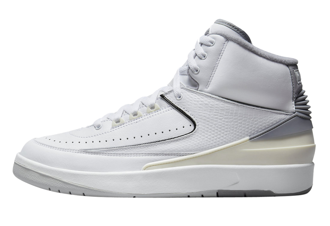 Giày Nike Air Jordan 2 Retro 'Cement Grey' DR8884-100 - Ảnh 7