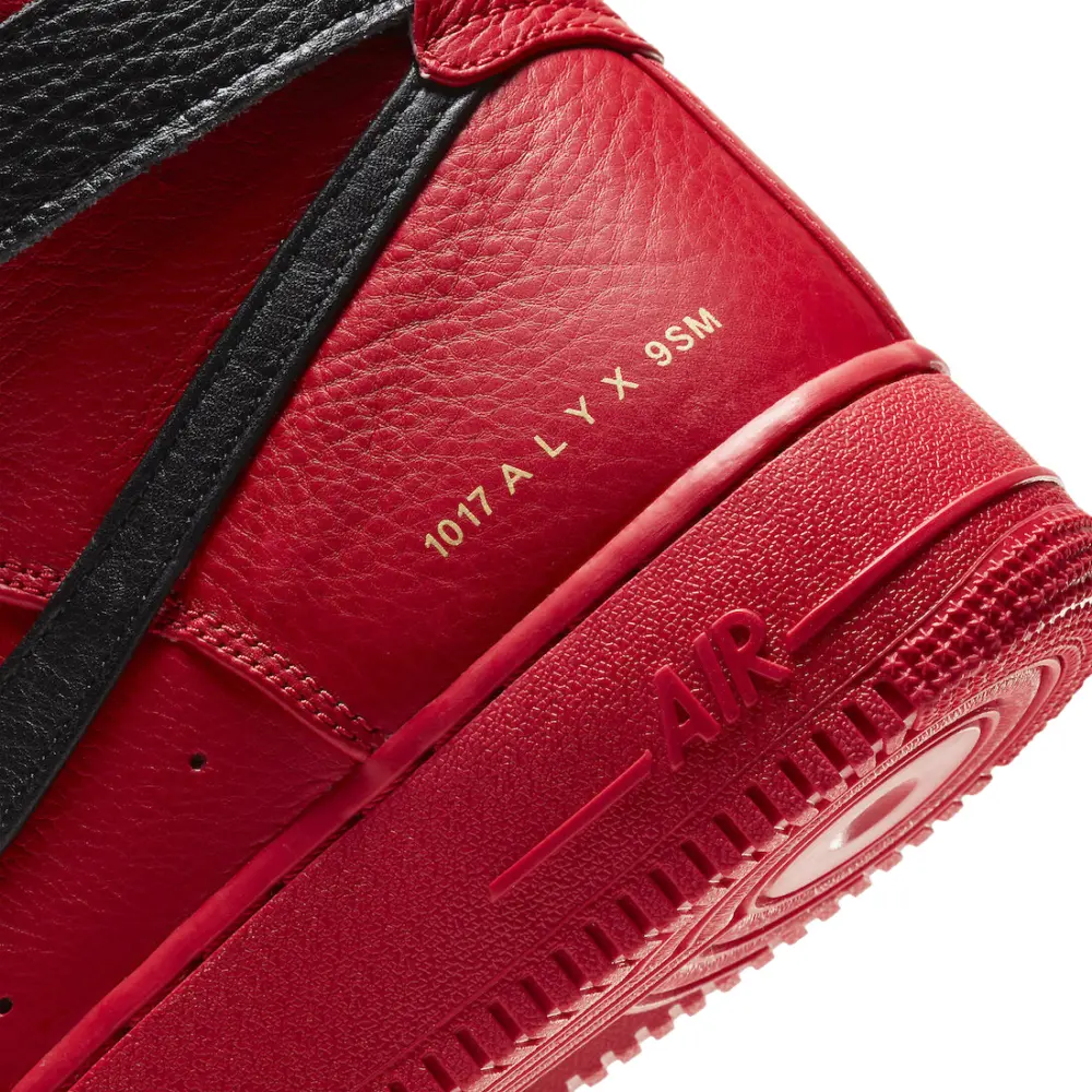 Giày Nike Air Force 1 x ALYX High "Black University Red" CQ4018-004 - Ảnh 5