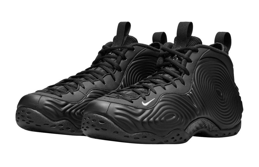 Giày Nike Comme des Garçons Homme Plus x Air Foamposite One 'Black' DJ7952-001 - Ảnh 4