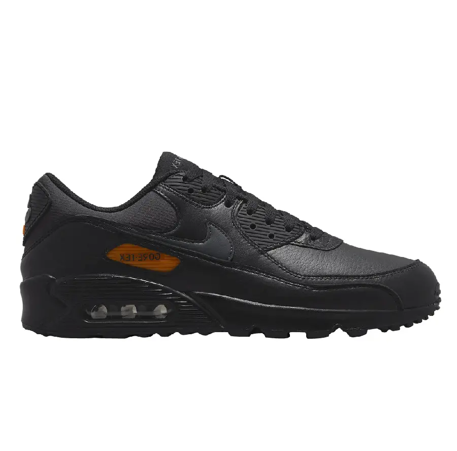 Giày Nike Air Max 90 'Gore-Tex Black Anthracite Safety Orange' DJ9779-002