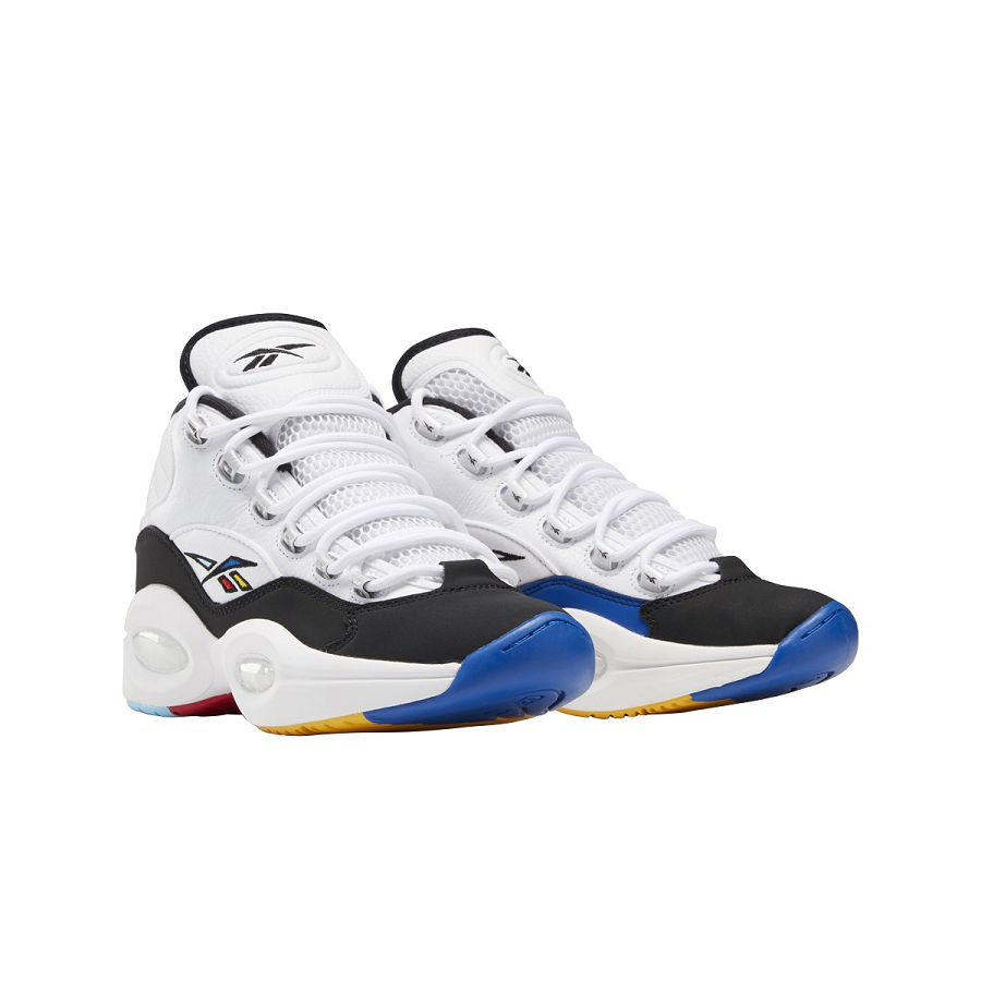 Giày Reebok Question Mid Class Of 16 'White Black' H01321 - Ảnh 5