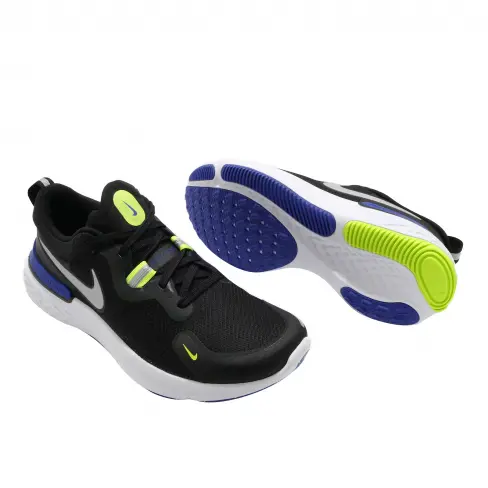 Giày Nike React Miler 'Black Cyber Blue' CW1777-011 - Ảnh 3