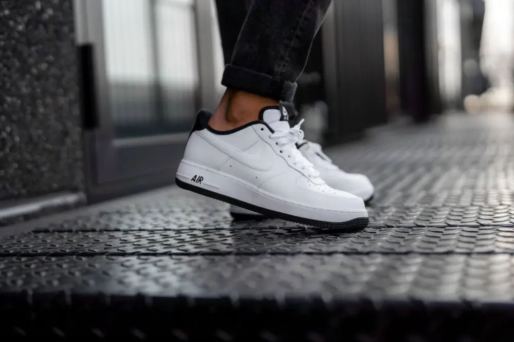 Giày Nike Air Force 1 '07 'White Black' CD0884-100 - Ảnh 3