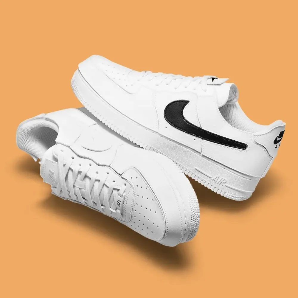 Giày Nike Air Force 1/1 'White Black' CV1758-100 - Ảnh 3