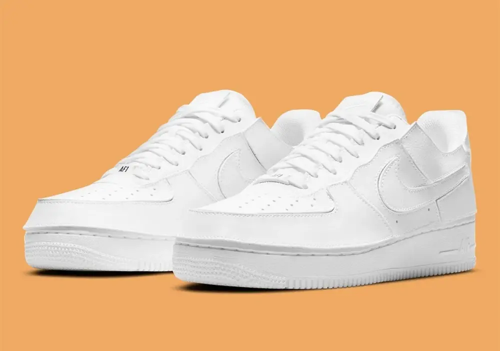 Giày Nike Air Force 1/1 'White Black' CV1758-100 - Ảnh 9