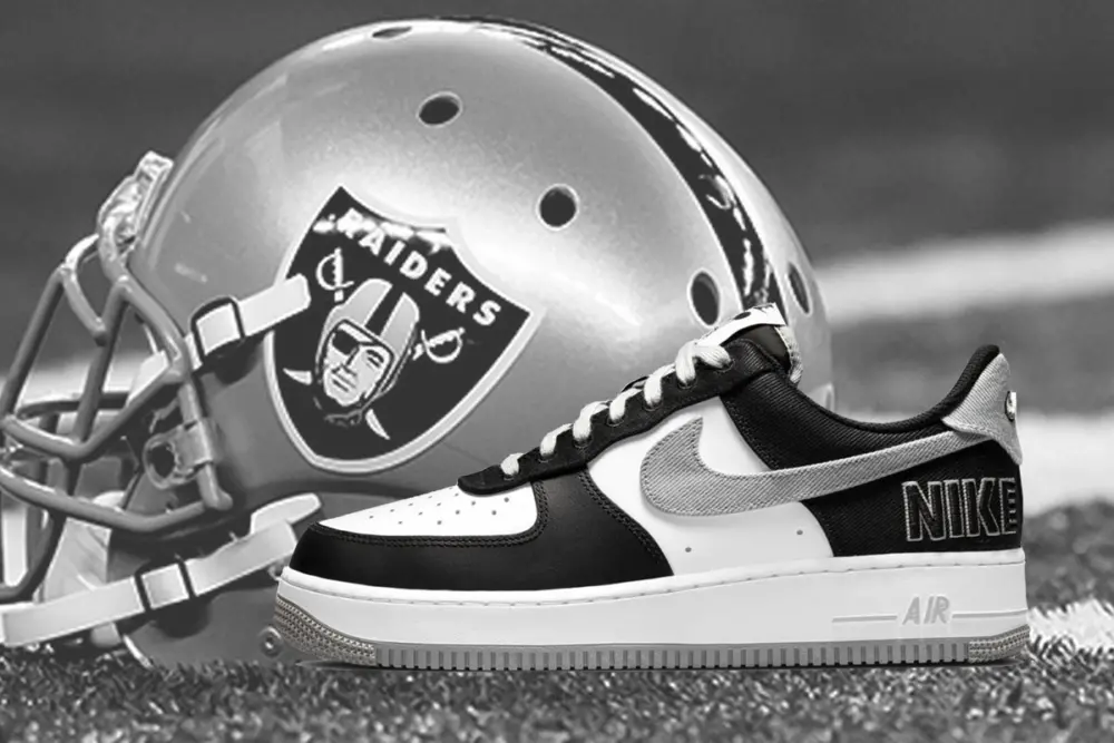 Giày Nike Air Force 1 Low '07 LV8 EMB 'Raiders' CT2301-001 - Ảnh 5